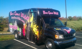 Bus Gone Wild 20 Passenger 856-982-9703 with Pole