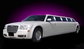 Chrysler 300 Stretch with Grey & Purple Interior